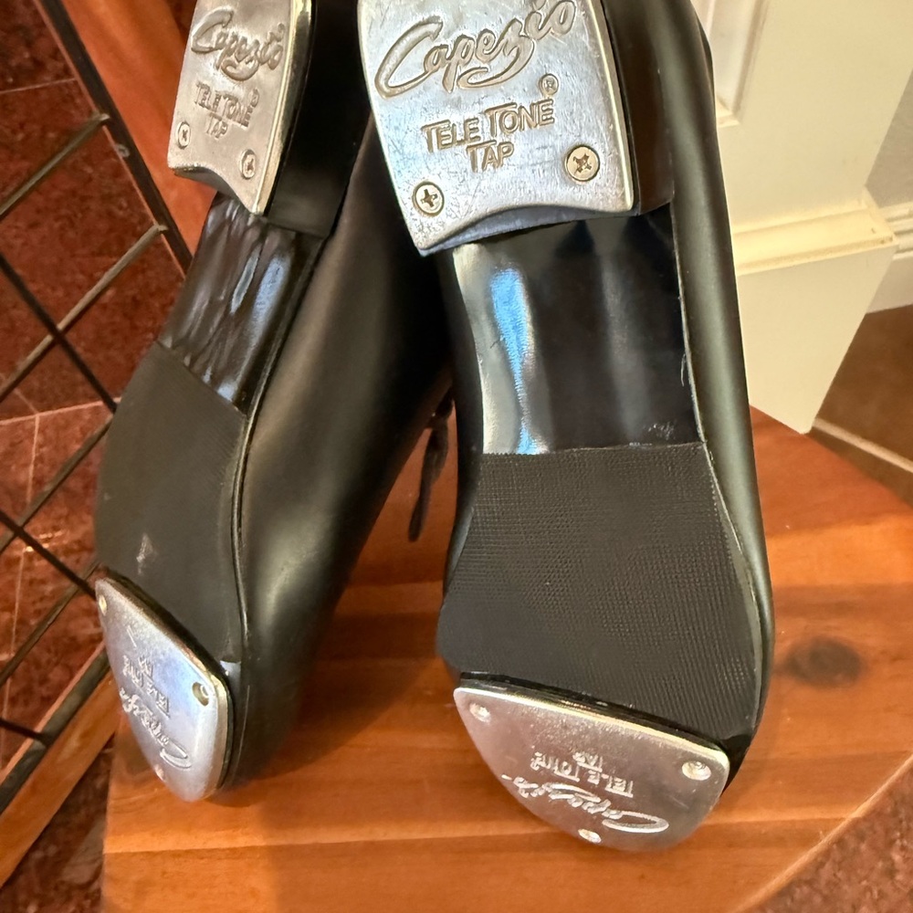 Capezio Black Teletone Tap Shoes for Women